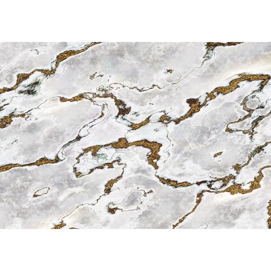 Komar Marmoro Wall Mural in White | 99.6" x 145.2" | Michaels®
